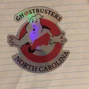Ghostbuster North Carolina Sticker